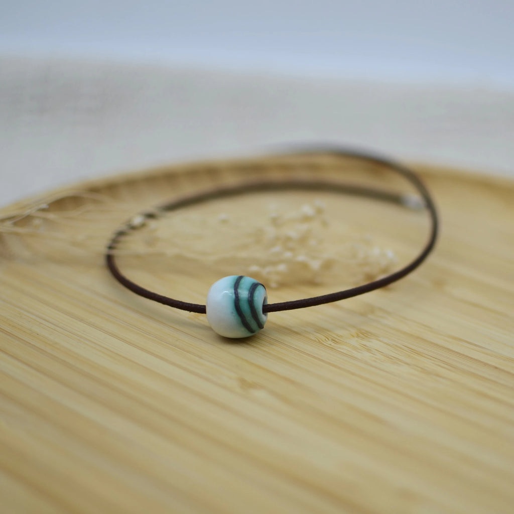 collar-plata-cuero-bolita-esfera-blanco-verde-regalo-exclusivo-original2