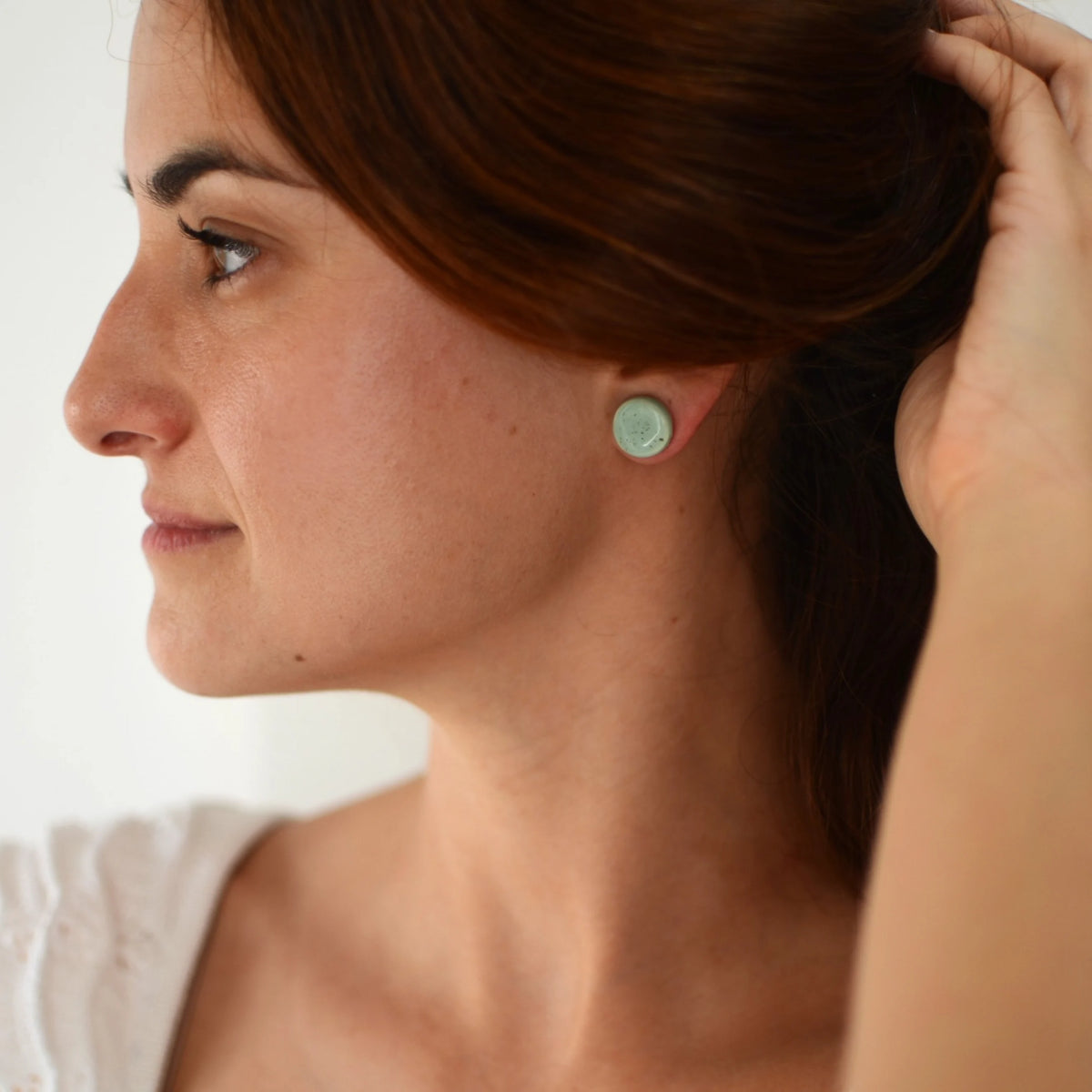 pendiente-ceramica-artesanal-verde-menta-regalo