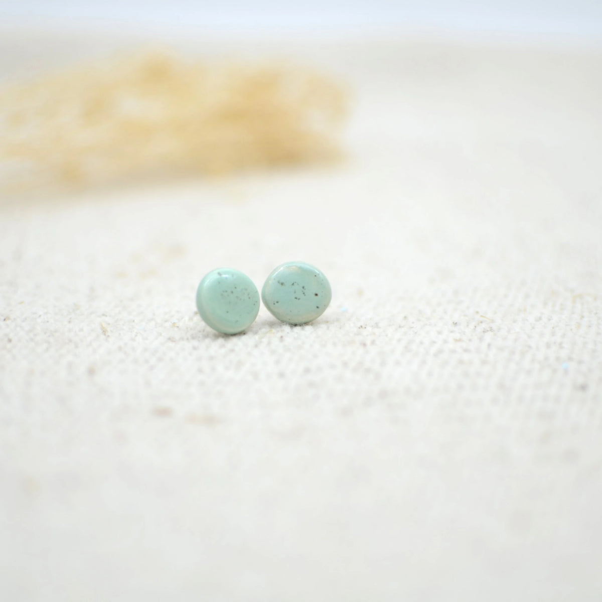 pendientes-ceramica-plata-regalo-verde-menta
