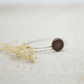 pulsera-plata-ceramoca-artesanal-marron-dorado-regalo
