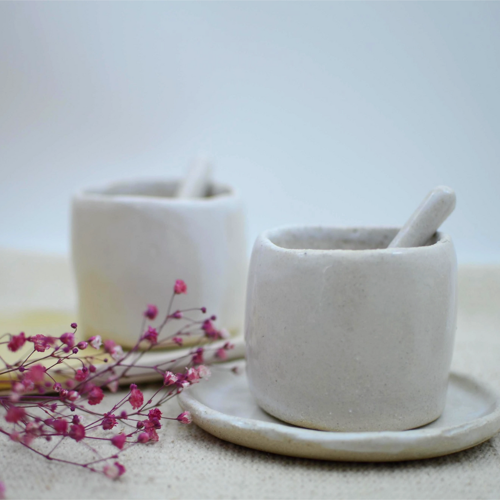 Vaso BIMBA de cerámica artesanal personalizable, 195 ml - Maia Cerámica